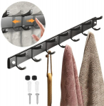 Seinale kinnitatav riidepuupaneel 7 libiseva konksuga