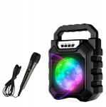 Juhtmeta Bluetoothi ​​k&otilde;lar ja mikrofon FM karaoke Exxelio DR4