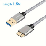 USB 3.0 A kuni Micro B Kaabel K&otilde;vakettale