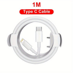 1tk 2tk USB Kuup&auml;eva Kaabel IPhone 14 13 12 Kiire Laadimine IPad K&otilde;rvaklappidega USB T&uuml;&uuml;p C Kaabel, PD kabelis-1M/3.3FT