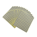 &Uuml;ks pakk riietusesuuruse kleebiseid, 15 lehte &uuml;mmargusi riietusekleebiseid, 14 suurust (XS/S/M/L/XL/XXL/XXXL) 1980 t&uuml;kki &uuml;he paki kohta (1.52 cm)., 4XL