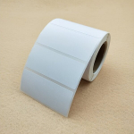 70mm&times;30mm Otselised Termosildid, Valged Kleebisetiketid, Isekleepuvad Triipkoodide Ja Aadresside jaoks., 1500vnt / ritinys