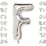 101.6 cm Suur H&otilde;bedased T&auml;he A-Z &Otilde;hupallid巨型 T&auml;he &Otilde;hupallid Peotarbed, Raidė B