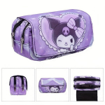 Sanrio Kuromi Suur Maht Pinal - Vastupidav Oxford Kangas, Stiilne Igap&auml;evane Kontoritarvikute Korraldaja, G6516
