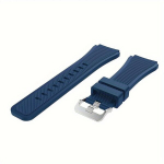 Stiilne Meeste 22mm Silikoon Rihm Huami Amazfit ja Samsung jaoks., Tamsi žydra