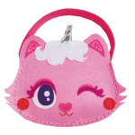 Laste k&auml;ekott kass, roosa