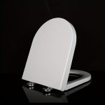 Vaikne ja Aeglaselt Langev WC Prill-laud Katte - 22cm x 8.66inch, 29.5cm x 11.6inch, 42cm x 16.5inch, 34cm x 13.39inch - Mittekootud Materjal, Ei Vaja Elektrit.