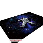 Kosmose Astronaut Vaip, Masinpestav, Libisemiskindel, Kaunistus., 71 colių / 180 cm * 99 colių / 250 cm
