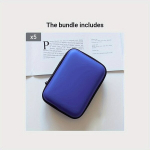 1tk Reisi Kergekaaluline Mini Hoiukott Lukuga Korraldaja &auml;riliseks/bariks., Royal Blue*5