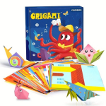 Laste DIY L&otilde;bus Kolmem&otilde;&otilde;tmeline Origami Raamat Lasteaed Paberl&otilde;iked K&auml;sit&ouml;&ouml; M&auml;nguasjad Lihav&otilde;ttekingitus