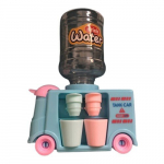 Laste Mini Veedispenser M&auml;nguasi, Topelt V&auml;lja Joogimasin., Blue Double Outlet Car (nuogas)