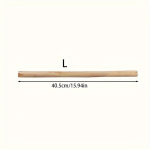 Looduslik Puidust Linnukang koos Otsasoontega Papagoidele., 40,5 cm * 1,5 cm * 1,5 cm
