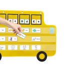 Klassiruumi Dekoratsioon Koolibuss T&auml;hestiku Foneetika Rippuv Kott