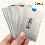 6tk RFID Blokeerivad Kaardi&uuml;mbrised, NFC Kaitsjad Passide ja Kaartide jaoks