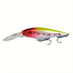 1tk Minnow Kalap&uuml;&uuml;gimeelitised, 11cm/10.5g Ujuv V&otilde;nkuv Raske S&ouml;&ouml;t, Kunstlik Crankbait Haugi Bassile., 4#