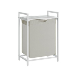 Pesukorv, pesukoguja, 73 x 33 x 72 cm, vintagepruun-must.
