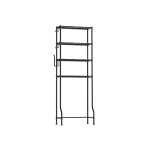 WC riiul Songmics, 30x63x176 cm, Must