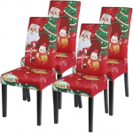 SFIT toolikatted Merry Christmas, 4tk, punane