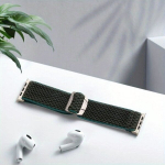 Meeste Reguleeritav Nailon Spordirihm Apple Watch Ultra 2-le variant-102642, Žalias
