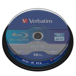 Videom&auml;ngija Verbatim kahekordse kihiga Blu-ray kettad 50GB, 10 tk