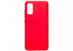 Telefoni&uuml;mbris Evelatus Soft Touch Silicone Case, telefonile Samsung Galaxy S20, punane