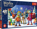 Puzzle Maxi 24 Trefliki kleepida lumememm Treflix Bauble Trouble Trefl