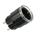 Shelly Plug S Gen3 kaugjuhtimispesa Wi-Fi, 2500 W, 12 A, must