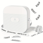 Sildimasin Lintidega-Phomemo Q31 Mini Etiketiprinter, Roosa. , Baltas