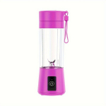 380ml 4 v&auml;rvi USB laetav kaasaskantav blender smuutideks ja kokteilideks, Lilla