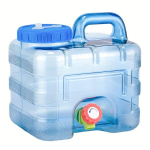 Toiduklassi ohutu kaasaskantav veemahuti kraaniga, 7.5L/10L/15L., 15L