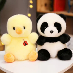 2tk Armas Pehme M&auml;nguloomad - Part & Panda, Duck&Panda