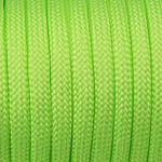 10m/20m/30m 4mm Paks Paracord Telkimiseks ja Matkamiseks K&auml;sitsi Valmistatud DIY K&ouml;is, Fluorescencinė žalia