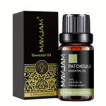 1tk MAYJAM Patchouli Eeterlikud &Otilde;lid 10ml, Puhas Looduslik Aroomiteraapiaks.