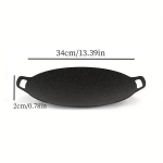 1tk, Korea BBQ Grill (32.0cm), Mittenakkivaba Grillpann, Grillimisriist, K&ouml;&ouml;gividinad, K&ouml;&ouml;gitarvikud, V&auml;lidekoor., 30 cm