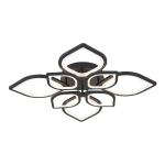 Laevalgusti puldiga Motif LED, must