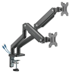 Reguleeritav monitorihoidik Ultradesk Branch, must