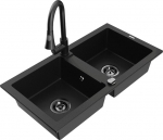 Graniidist k&ouml;&ouml;givalamu Mexen Mario koos segisti ja sifooniga, black