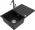 Graniidist k&ouml;&ouml;givalamu Mexen Bruno koos segisti ja sifooniga, Black+Black/Chrome