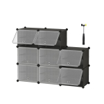 Kingariiul, SONGMICS, 32x124x94 cm, Must