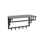 Seinariiul, LCR012B02, 66x30 cm, greige-must