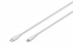 Digitus Usb-c to Lightning 60w 0,5m valge laadimiskaabel
