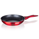 PATELNIA GRANITOWA 28cm BANQUET METALLIC RED