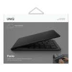 UNIQ Forio kokkuklapitav Bluetooth-klaviatuur must|midnight black