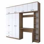 Lastetoa m&ouml;&ouml;bli komplekt Kalune Design BA122 - 2697 893RAN3317, valge/pruun