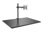 Monitori hoidja Lindy Single Display Bracket w| Pole & Desk Clamp mounting kit - adjustable arm - for monitor - black