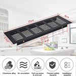 Muud m&ouml;&ouml;blitarvikud,Musta ventilatsiooniv&otilde;re komplekt &ndash; 2 t&uuml;kki alumiiniumsulamist &otilde;hutusavad | Ideaalne k&ouml;&ouml;ki, kapidesse, vannituppa | Hoiab &auml;ra niiskuse kogunemise | Lihtne paigaldamine | Vastupidav materjal | Esteetiline disain | Hoiab &otilde;huvoolu