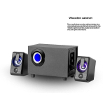 Arvuti k&otilde;larite stereo-multimeediumk&otilde;lari s&uuml;steem koos subwooferiga Rgb 3,5 mm helisisendiga.