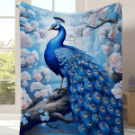 Traditsiooniline paabulinna ja lilleline pleed - plekikindel, 149,99*200,0 cm