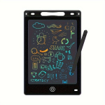 Digitaalne joonistustahvel K&auml;ekirja Tahvel, Kustutatav Graffiti Tahvel, 21.59 Cm LCD., Juoda