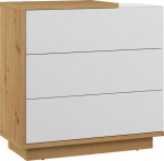 Kummut Meblocross Hybrid Hyb-09 3S, pruun/valge